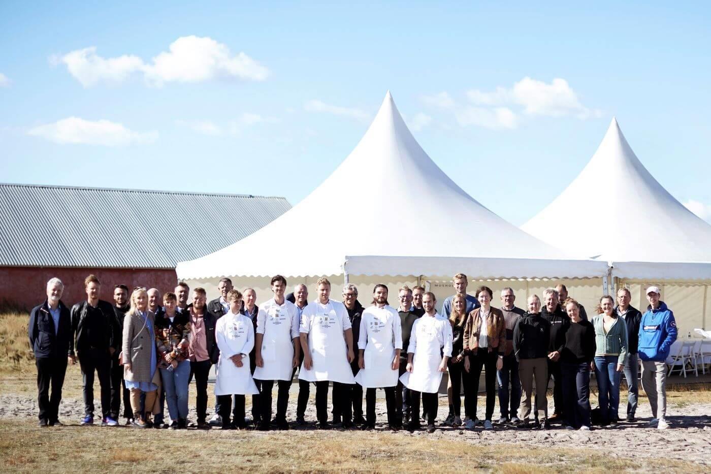 World class gastronomic experience with danish farmed trout